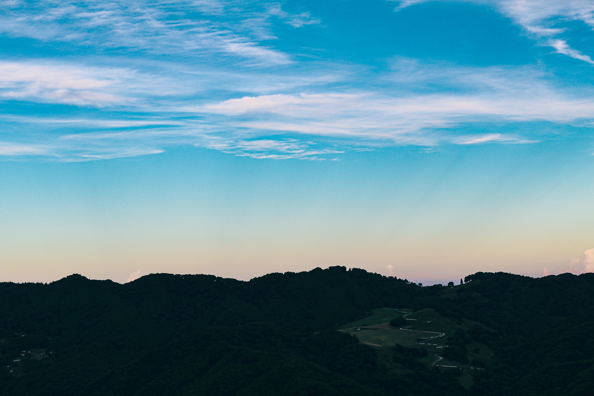landscape from minoyama park