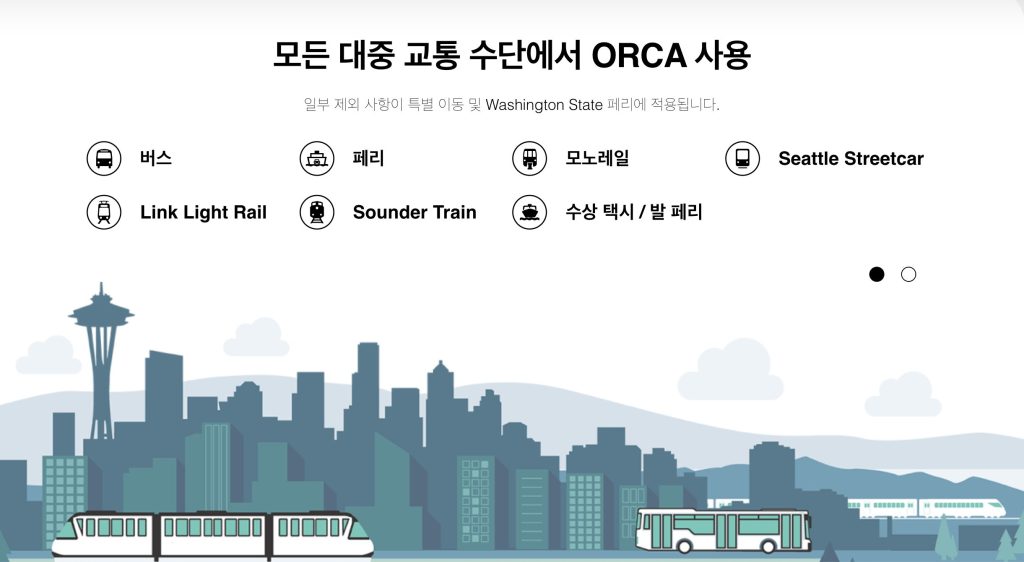 where can use orca card